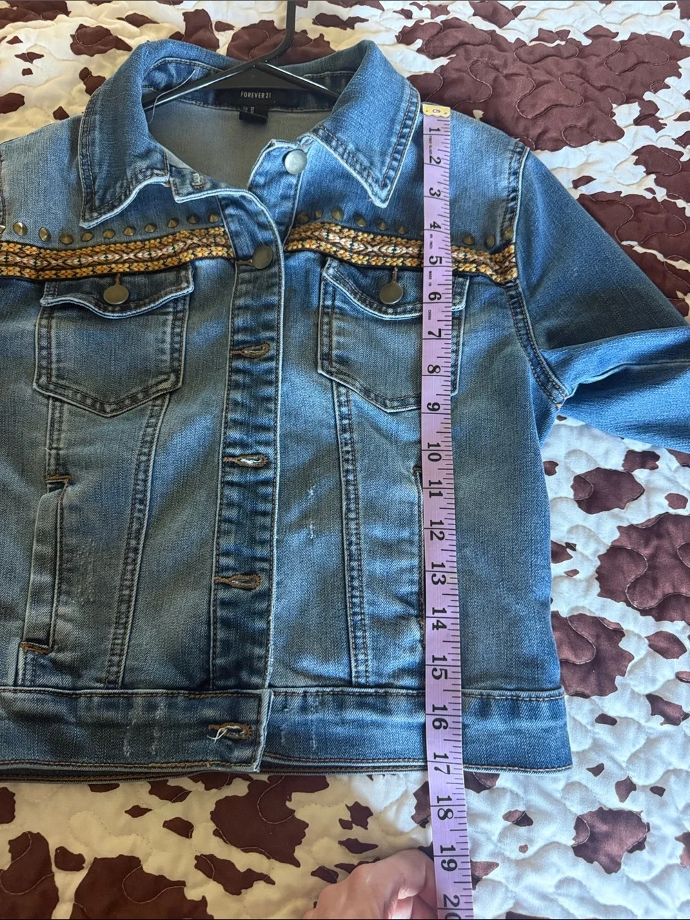 Forever 21 blue denim